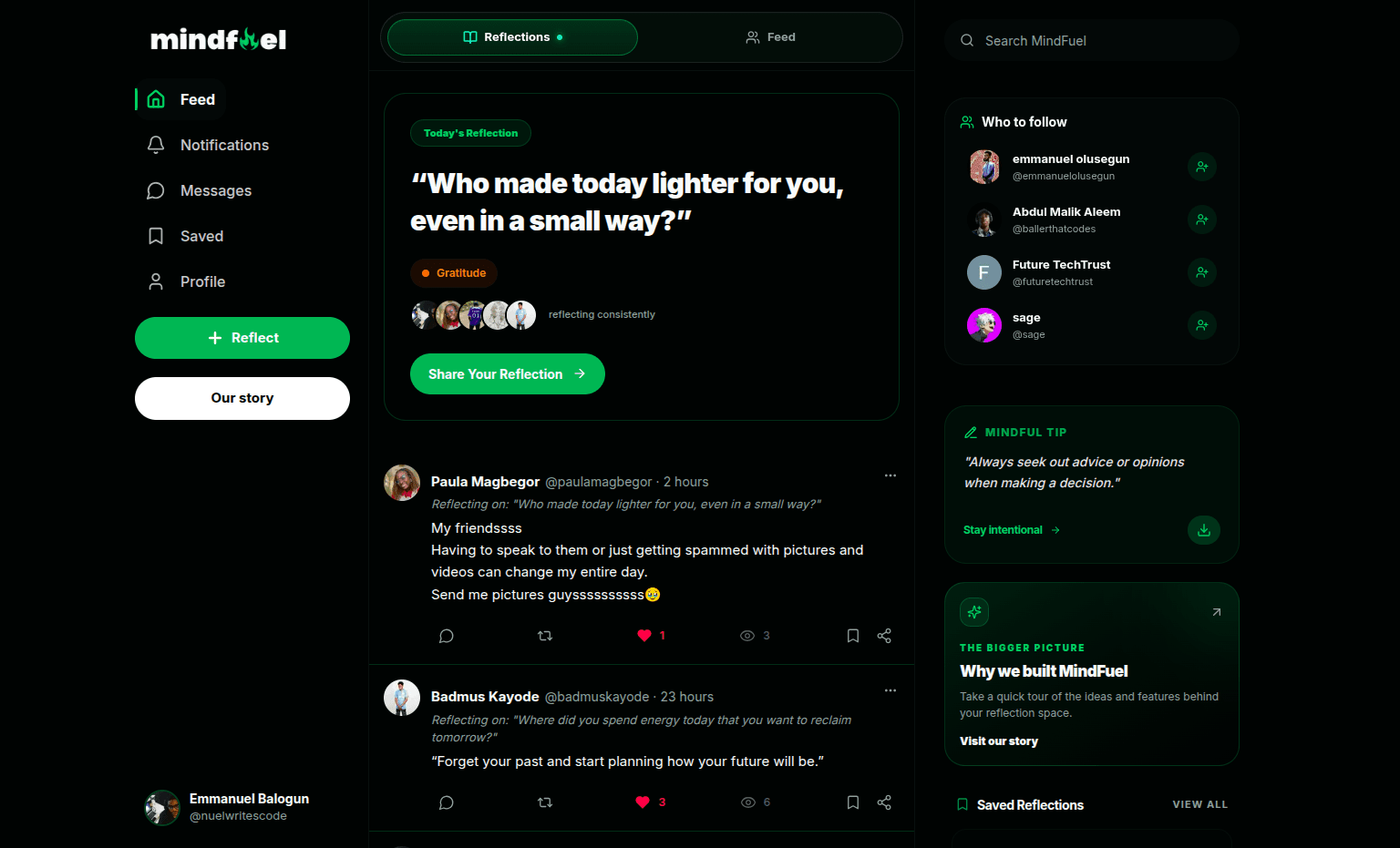 MindFuel product preview